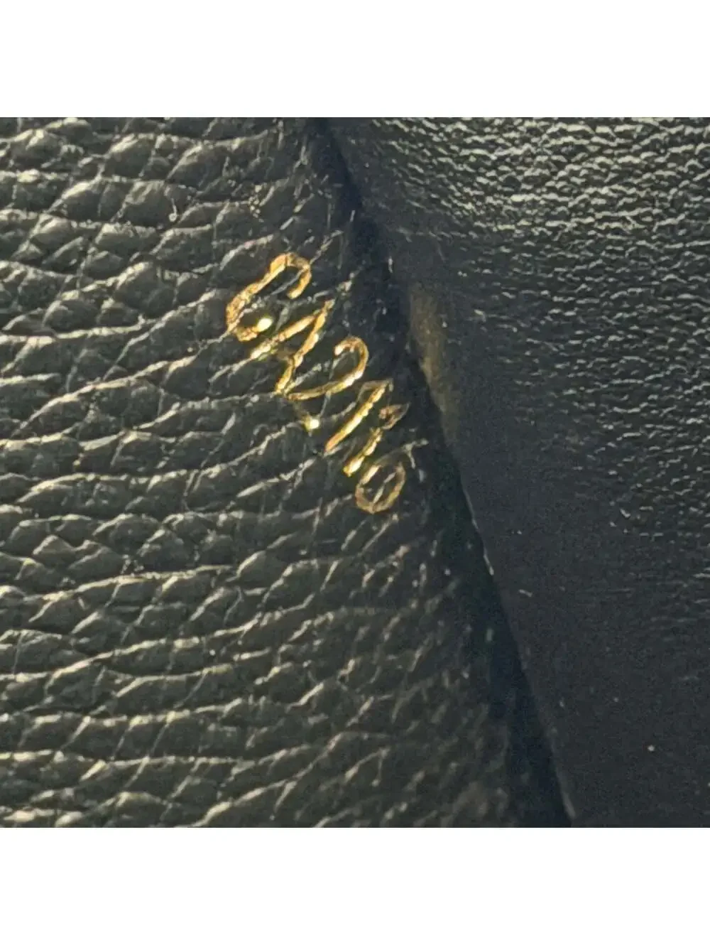 2016 Louis Vuitton Empreinte Sarah Wallet NM Black CA2116